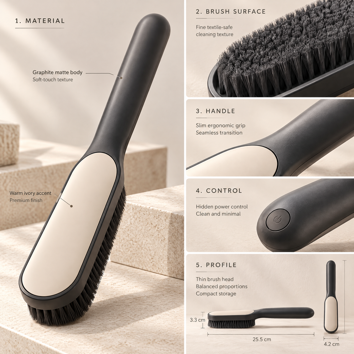 Orvenlore™ Everyday Clothes Care Brush