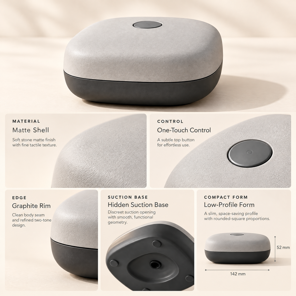 Orvenlore™ Mini Desktop Crumb Vacuum