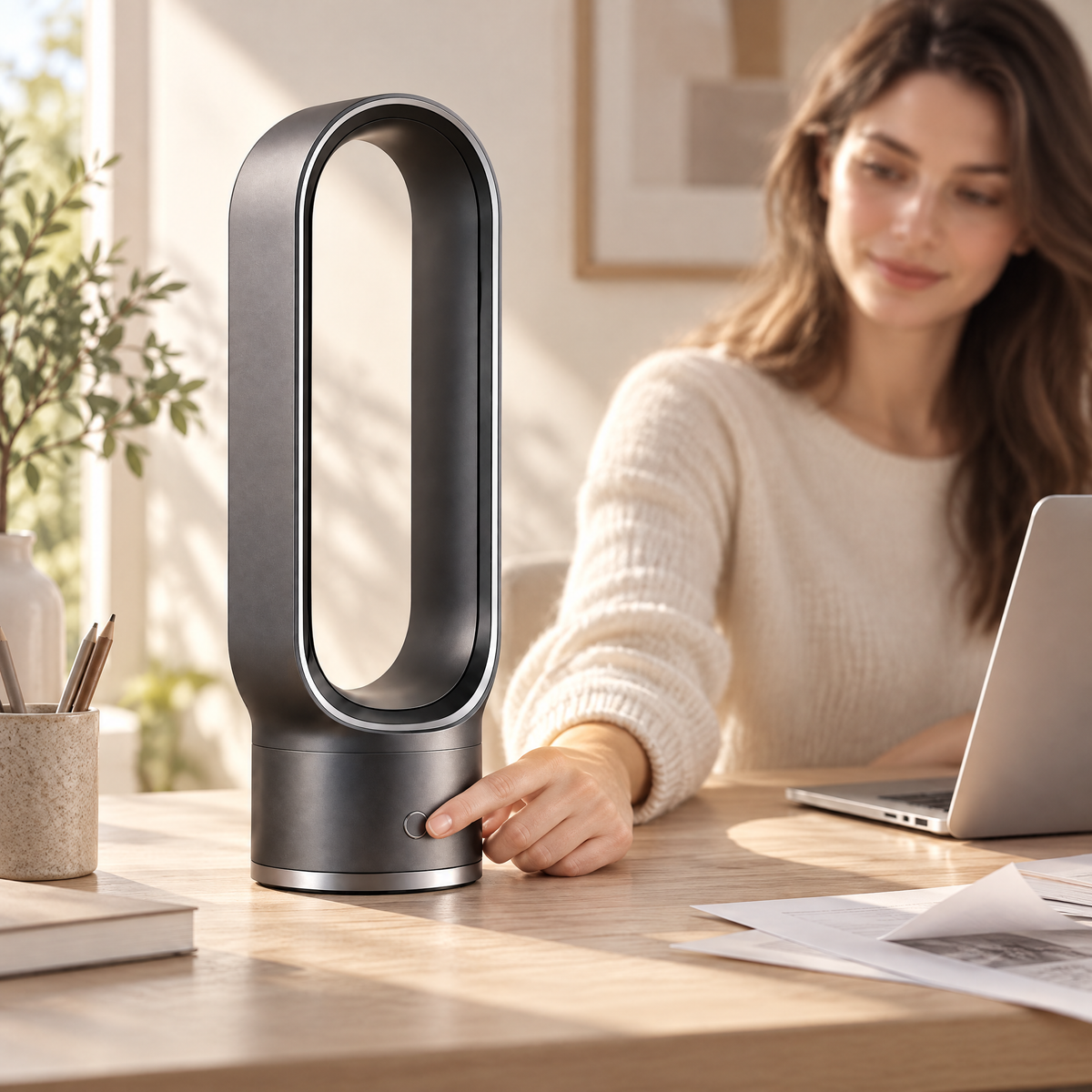 Orvenlore™ Bladeless Air Circulator Fan