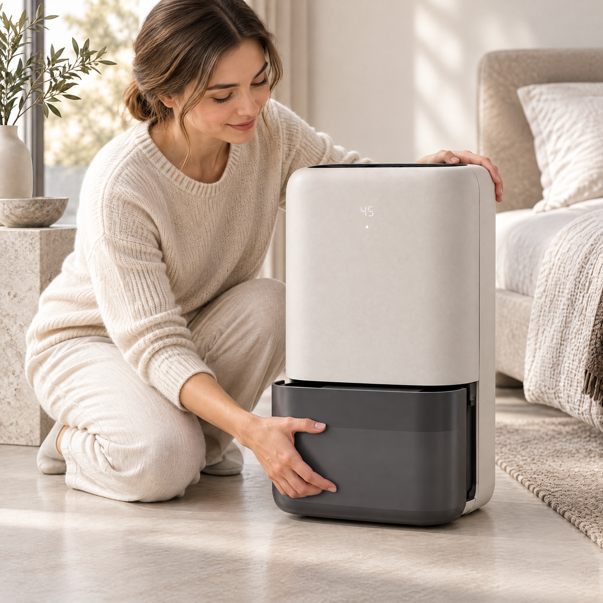 Orvenlore™ Compact Home Dehumidifier